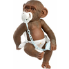 Guca 993 REBORN MONKEY - realistični opičji mladiček s polnim ohišjem iz vinila - 32 cm