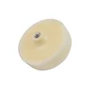 GEKO Kolo za poliranje iz pene - bela 150 mm x 45 mm