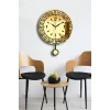 Wallity Zidni sat Vlnt113Al, 39x50 cm, Zlatne boje