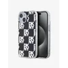 DKNY DKNY IML Checkered Mono Pattern - Ohišje za iPhone 15 / 14 / 13 (črno)