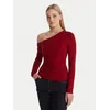 Guess Bluza W6RP02 KC1J2 Rdeča Regular Fit