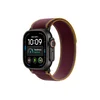 APPLE Watch Ultra 4 GPS + Cellular 49mm Black Titanium Case with Burgundy Trail Loop - S/M (MJC34SE/A)
