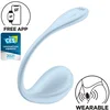 Satisfyer Prenosni vibrator G-točke PARTNER - Smooth Petal, moder