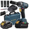 Northix Akumulatorski udarni vijačnik 21 V 350 Nm s 4 0 Ah baterijo 1 2 pogon