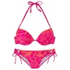 VENICE BEACH Bikini oranžna/fuksija