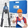 [paket] Ročni kovičnik za kovične matice M3-M12, 126-delni komplet, kovček D905