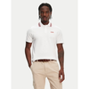 Hunter Polo majica Noris SS HARM0037242 Bela Regular Fit
