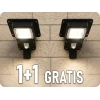 LED prigušiva solarna ulična lampa LED/6W/3,2V 6000K IP65 5000 mAh + daljinski upravljač