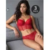 Sinsay - Čipkaste gaćice 3 pack - šareno