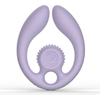 Svibe GIZI Duo Intimate Double Stimulator for Couples, Purple, Remote Control SVSNLGD-LI