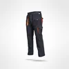 Sara Workwear Delovne hlače KING grafitno-oranžne M (46)