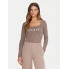 Guess Bluza O5RI00 KBBU1 Bež Regular Fit