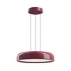 LED luster na sajli ALENSA LED/60W/230V CRI 94 crvena