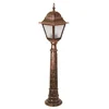 Opviq Spoljna lampa BSU-68179-BKR-B, 90 cm, Podna, IP65, E27, 60W, Braon