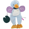 Doudou Darilni set - plišasta igrača račka z listom lokvanja 27 cm