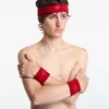 adidas By Avavav Sweatband Set Team Victory Red OSFM