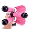 Trostruki uvijač za kosu/ roze