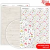 Papirji za scrapbooking Wild Flowers A4 - No. 4