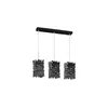 ONLI - Luster na sajli FORESTA 3xE27/15W/230V crna