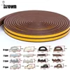 KJB Samolepilni tesnilni trak EPDM, profil D (9 mm x 6 mm), 10 m, rjav