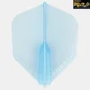 Pikado peresa ROBSON Plus Dart Flight/Shape Crystal Clear Blue