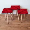HANAH HOME Set 3 stočića 3Shp104 Red