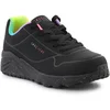 SKECHERS Patike za devojčice UNO LITE - RAINBOW S crne