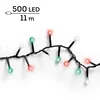 Lumineo LED lampice za jelku Cherry, 500 lampica, 11 m, 8 funkcija, Šarene