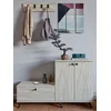 Hanah Home Cipelarnik Evva, 120x76x30 cm, Bež