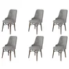 HANAH HOME Set 6 stolica Pare Grey Brown