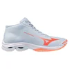 Mizuno patike Wave Lightning Pro Mid za žene, svetlo plave