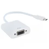 Adapter USB 3.1 tip C (M) - VGA (F) beli