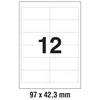 ETIKETE ILK 97X42,3MM PK100L ZWECKFORM 3659