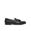 Tommy Hilfiger Čevlji brez vezalk Flex Hilfiger Lth Tassel Loafer FM0FM05891 Črna