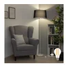 Brilagi - LED stojeća lampa CERIA 1xE27/40W/230V prečnik 45 cm crna/bela