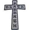 Black Sabbath Cross Iron-On Patch