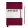 Notebook Medium (A5) Hardcover, Linije, Bordo