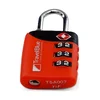 Travel Blue Combi TSA Lock Red