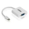 ATEN VC920-AT adapter za video kabel Mini DisplayPort VGA (D-Sub) Bela