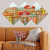 Wallity slika 4MDF21275457, 60x115 cm, 4 dijela