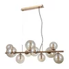 ITALUX PND-406007-10-HBR - Luster na sajli CANELLO 10xG9/5W/230V mesing