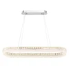 Globo 67387-40 - LED prigušiva luster na sajli LAUREL 40W/230V proziran+daljinski upravljač