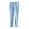 Next Jeans pajkice nebeško modra