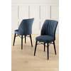HANAH HOME Set stolica (6 delova) Nuna Anthracite Black