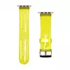 Transparent Apple Watch Sport Silicone Strap 38/40/41mm zuti