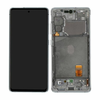 Samsung Galaxy S20 FE G780F - LCD zaslon + steklo na dotik + okvir (Cloud White) - GH82-24220B, GH82-24219B, GH82-31328B, GH82-31329B Genuine Service