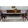Casa Padrino luxury baroque dining table dark brown - Handmade solid wood dining room table - Luxury dining room furniture in baroque style - Baroque furniture - Baroque furnishings