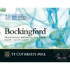 Akvarelni blok CANSON St Cuthberts Bockingford CP bel 300 g/m2 - 12 listov - 31 × 23 cm