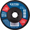 EXTOL Lamelni disk, poševni korund, premer 125 mm, P80 8803474