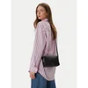 Calvin Klein Ročna torba Foil Logo Elongated Camera Bag LV04F3276G Črna